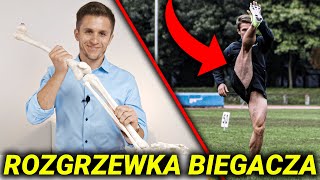 ROZGRZEWKA BIEGACZA Ćwiczenia Tylnej Taśmy przed Interwałami dla Biegaczy  Mięśnie Dwugłowe [upl. by Margetts]