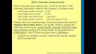 Managerial Accounting Flexible Budgets and Standard Costs Part 2 [upl. by Annoled532]