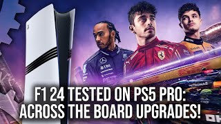 F1 24  PS5 Pro HandsOn  Ray Tracing and PSSR Upgrades Tested [upl. by Aimas]