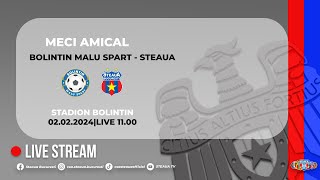 BOLINTIN MALU SPART  STEAUA  MECI AMICAL [upl. by Euqinimod211]