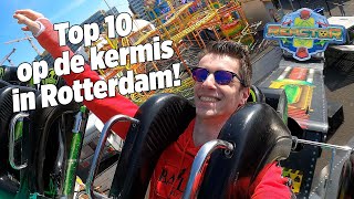 TOP 10 OP DE KERMIS IN ROTTERDAM 2022 [upl. by Brendin]