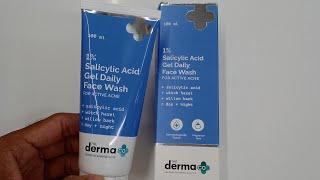 The derma co salicylic Acid face wash  Best face wash for acne and pimple [upl. by Garlen749]