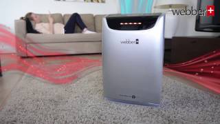 Oczyszczacz powietrza WEBBER Air Purifier AP9405B [upl. by Anse]