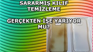 SARARMIŞ TELEFON KILIF TEMİZLEME [upl. by Yelsel631]