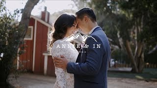 Super Emotional Boho Wedding Video  Calamigos Ranch Oak Room [upl. by Aihcela391]