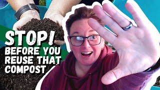 How to sterilise used compost for your seed and potting mixes [upl. by Costanza]