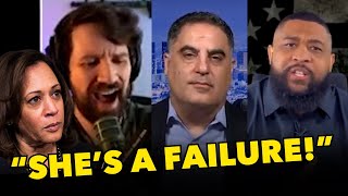 Officer Tatum DESTROYS Destiny Cenk Uygur on Kamala Harris TRASH RECORD [upl. by Kere]