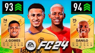 Jogadores Mais PROMISSORES do EA Sports FC 24  Modo Carreira [upl. by Nojram]