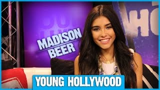 Madison Beer Performs quotUnbreakablequot Live amp Talks Justin Bieber [upl. by Zonda]