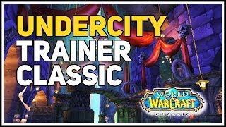 Undercity Enchanting Trainer WoW Classic [upl. by Darcy]