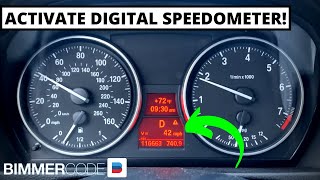 How to Activate Digital Speedometer in Your BMW E90 Using BimmerCode [upl. by Noryt]