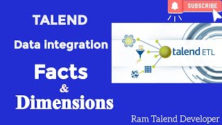 Talend Data Integration Data Warehousing Dimensions  Facts [upl. by Eissalc62]