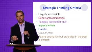 What is Strategic Thinking [upl. by Eiramrefinnej]