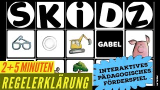 SKIDZ Regeln Anleitung Erklärung Brettspiel Koop pädagogisches Förderspiel [upl. by Vtarj743]