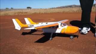 Cessna 337 Twin FY31AP Take Off Fail Crash [upl. by Innus659]