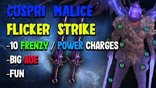 COSPRI MALICE  FLICKER STRIKE 10 FRENZY  10 POWER CHARGES [upl. by Ruberta471]