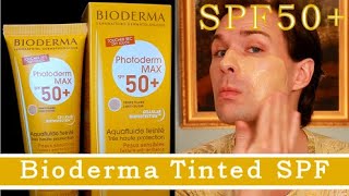 BIODERMA PHOTODERM TINTED clairelight SPF 50 REVIEW [upl. by Attena]