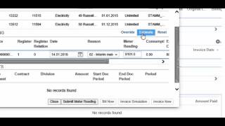 Create Invoice With Meter Reading [upl. by Dazhahs]