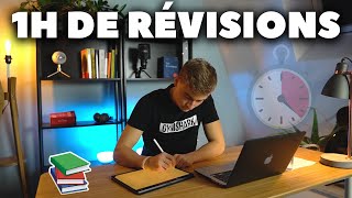 On RÉVISE 1H ensemble 👨🏼‍🎓  Study with me  révisions en temps réel  Gongbang [upl. by Maiocco]