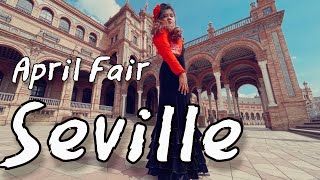 Spanish APRIL FAIR 💃  Feria de abril en Sevilla SEVILLE SPAIN  💃 [upl. by Tilla]