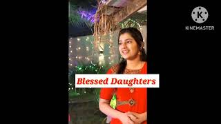 Sreshta Karmoji Christmas Song Adigadigo Andhala TaraSresta Cute dance videoBlessed Daughters [upl. by Ariahs]