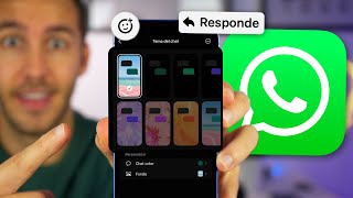 NUEVA Actualización de WhatsApp para iPhone y Android 🔥 ¡Cambia el DISEÑO [upl. by Fleischer260]