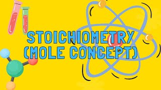 Mole concept  Stoichiometry  Chemistry grade 11 chemistry neet jee viral [upl. by Darnall165]