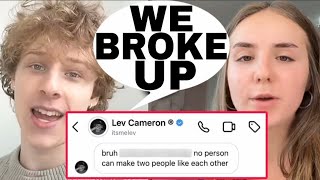 Lev Cameron FINALLY BREAKS SILENCE About Breaking Up With Piper Rockelle 😱💔 With Proof [upl. by Ardnua]