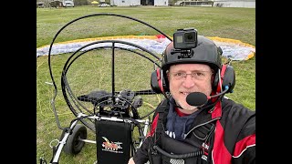 Paramotor March 10th 2024  Trikebuggy Second Flight [upl. by Nesbitt]