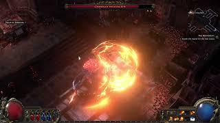 Path of Exile 2  Act 1 bosses with full fire sorceress [upl. by Aivlys258]