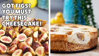 Delicious Fig Cheesecake Recipe [upl. by Nyberg162]