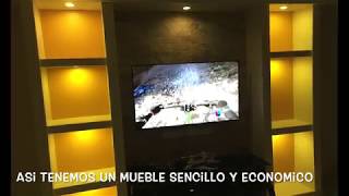 Mueble TV moderno para sala de estar [upl. by Murvyn]