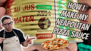 How I make my Neapolitan pizza sauce [upl. by Neelhsa719]