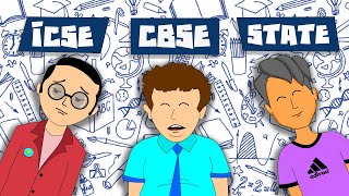 CBSE vs STATE BOARD vs ICSE  Which is Tougher CBSE ICSE or State Board🤔  Which Board is Best😮 [upl. by Brawner]