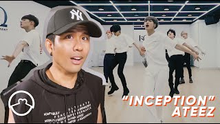 Performer Reacts to Ateez quotInceptionquot Dance Practice [upl. by Wylen]