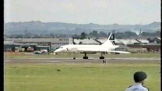 Concorde takeoff and landing Filton 1994 [upl. by Addiel]