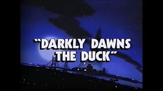 Darkwing Duck  Darkly Dawns The Duck Original Intro Pilot Theme [upl. by Erusaert]