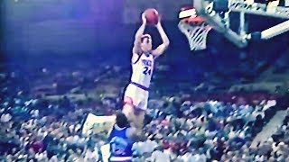 Tom Chambers Legendary Dunk on Mark Jackson [upl. by Araeic573]