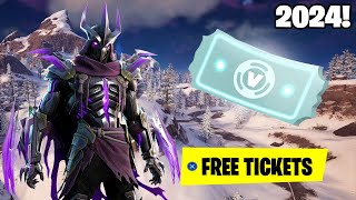 HOW TO GET MORE FREE RETURN  REFUNDS TICKET IN FORTNITE 2024 FULL REFUND TICKET TUTORIAL [upl. by Ivory348]