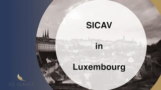 SICAV in Luxembourg  SICAV Luxembourg Regulation  SICAV RAIF  SICAV SIF  10 Leaves [upl. by Kannry]