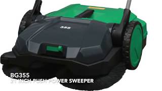 BG355 Commercial Sweeper Video [upl. by Veronika58]