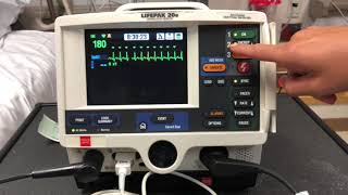 LifePak 20e Synchronized Cardioversion [upl. by Schnurr706]