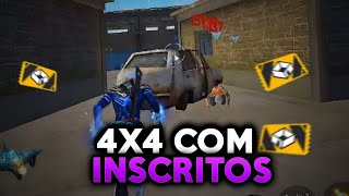 💙FREE FIRE AO VIVO  SADOCKZ 🦈💙SALINHA COM INSCRITOS 4X4  6X6 💙 SENSI CAVALA 💙 freefire Sadock [upl. by Enialem]