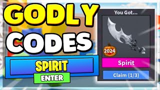 ⚠️ FREE GODLY ALL WORKING MURDER MYSTERY 2 CODES NOVEMBER 2024  Roblox Murder Mystery 2 Codes [upl. by Hguh]