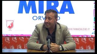 Intervista Severino Capretti post Orvietana Livorno 27102024 [upl. by Llednav]