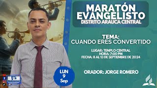 CUANDO ERES CONVERTIDO  MARATÓN EVANGELISTICO  Jorge Romero 992024 iasdzonaarauca [upl. by Ramahs]