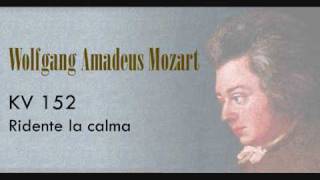 Mozart  Ridente la calma KV 152wmv [upl. by Jaquenetta709]