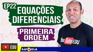 EQUAÇÃO DIFERENCIAL EP 22 🔴 LINEAR DE PRIMEIRA ORDEM ➡️ INTRODUÇÃO [upl. by Ahsiele]