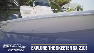 Discover the Unbeatable Skeeter SX210  Boat amp Motor Superstores [upl. by Barra695]