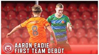 📺 Aaron Eadie  Our latest Accies debutant at just 16 years old [upl. by Rik]